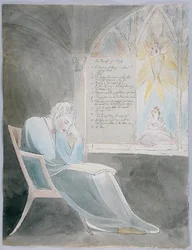 Der Fortschritt der Poesie, Design 42 aus Die Gedichte von Thomas Gray, 1797-98